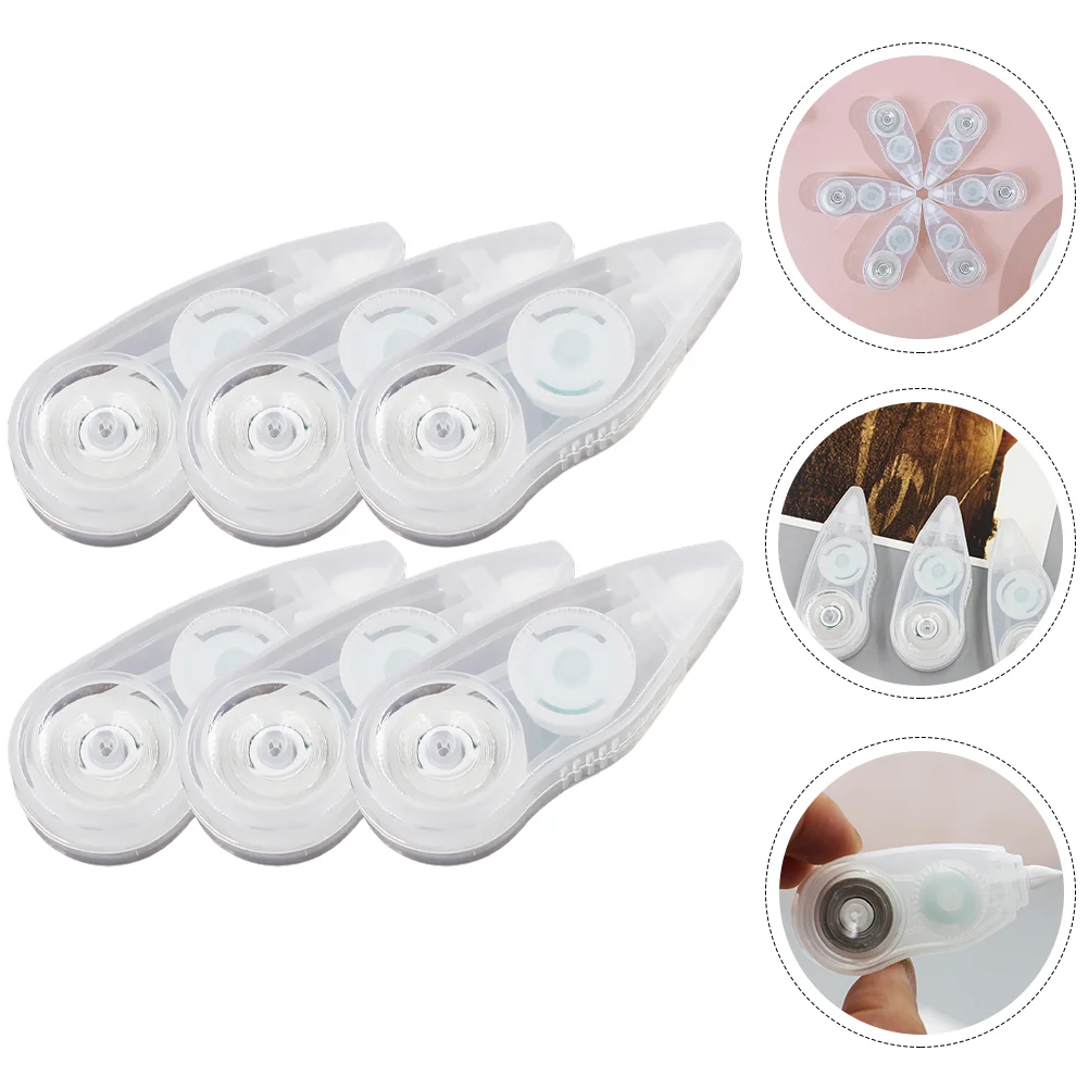 Tape Correction White Out Eraser Pen Roller Portable Corrected Liquid Office Whiper Students Practical Adhesive Tapes Decorative
Tape Correction White Out Eraser Pen Roller Portable Corrected Liquid Office Whiper Students Practical Adhesive Tapes Decorative