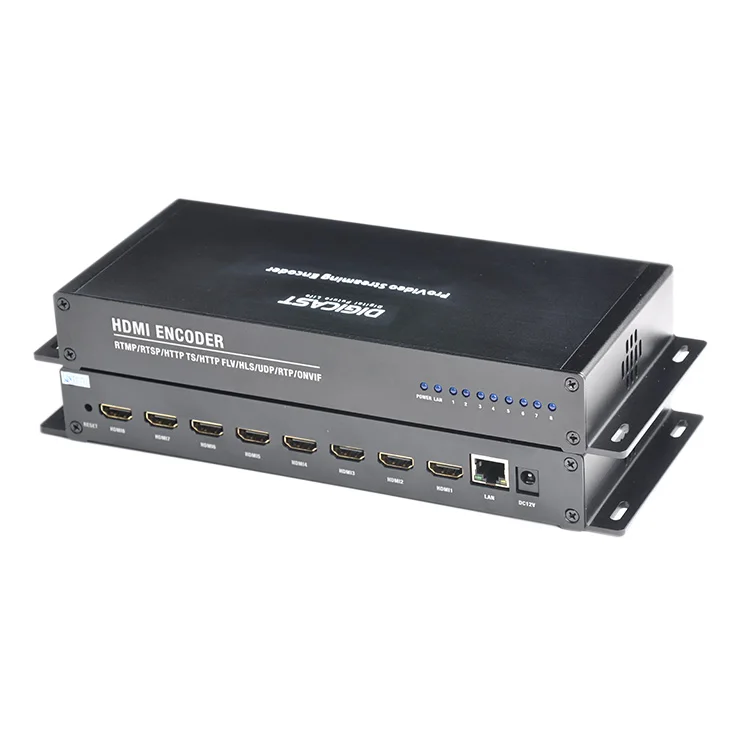 DMB-8808A-EC Классическая заводская цена, 8 каналов, HDMl Classic H264 60fps 1080P IPTV, потоковый кодировщик в реальном времени
DMB-8808A-EC Классическая заводская цена, 8 каналов, HDMl Classic H264 60fps 1080P IPTV, потоковый кодировщик в реальном времени