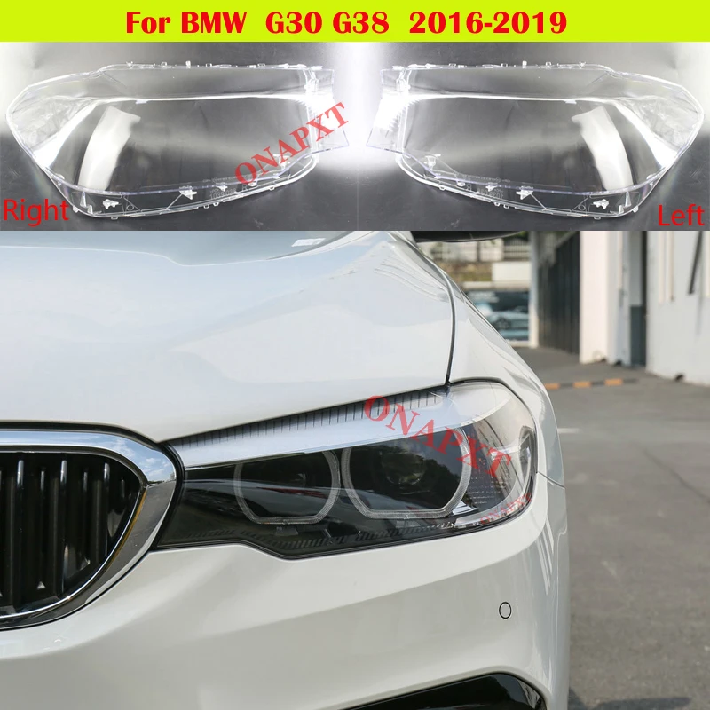 Car Front Glass Caps For BMW 5 Series G30 G38 2016-2019 Auto Headlight Cover Lampshade Lamp Shell Lens Case 525i 530i 535i 540i
Car Front Glass Caps For BMW 5 Series G30 G38 2016-2019 Auto Headlight Cover Lampshade Lamp Shell Lens Case 525i 530i 535i 540i