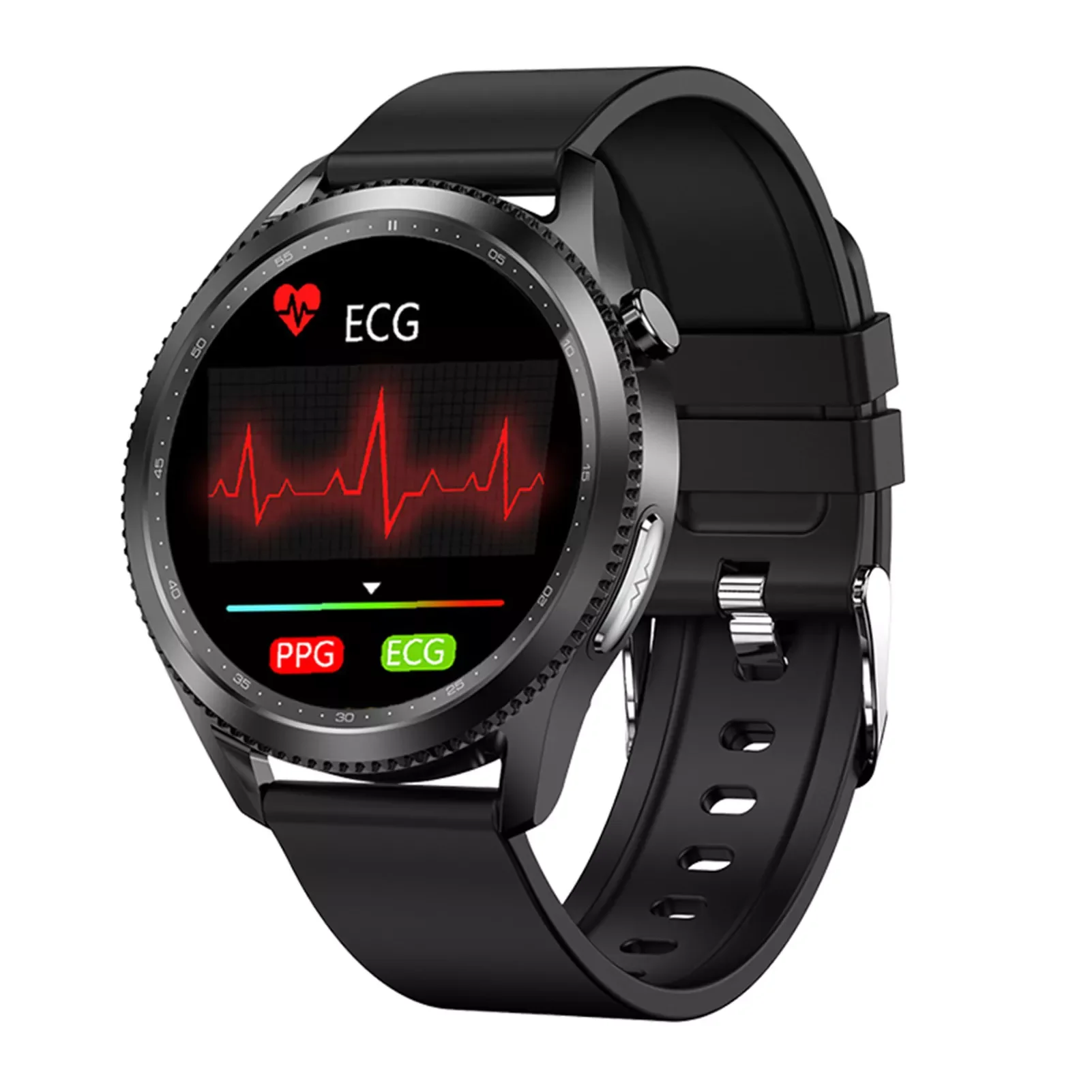 Tracker ECG Watch Fitness Tracker Watch Blood Pressure ECG Body Temperature Heart Rate Monitor Alarm Clock
Tracker ECG Watch Fitness Tracker Watch Blood Pressure ECG Body Temperature Heart Rate Monitor Alarm Clock