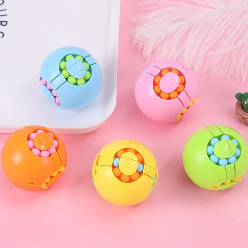 Novelty Stress Relief Cube Funny Fingertip Rotate Magic Cube with Bean for Adults Kid Anti Stress Gyro Fidget Random Colo
Novelty Stress Relief Cube Funny Fingertip Rotate Magic Cube with Bean for Adults Kid Anti Stress Gyro Fidget Random Colo