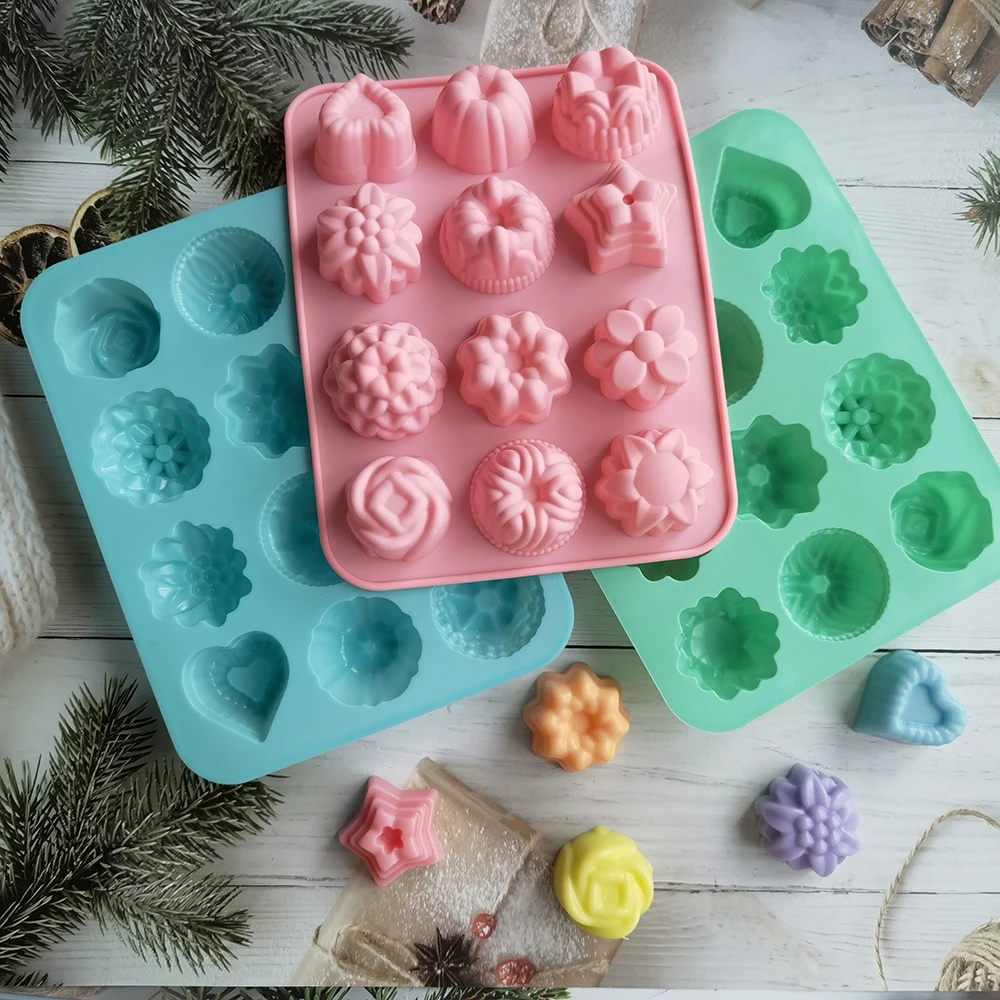 flower Rose Flowers Shape Silicone Mold Cake DIY Decoration Chocolate 3D Mould Tools soap candy pudding baking tools
flower Rose Flowers Shape Silicone Mold Cake DIY Decoration Chocolate 3D Mould Tools soap candy pudding baking tools