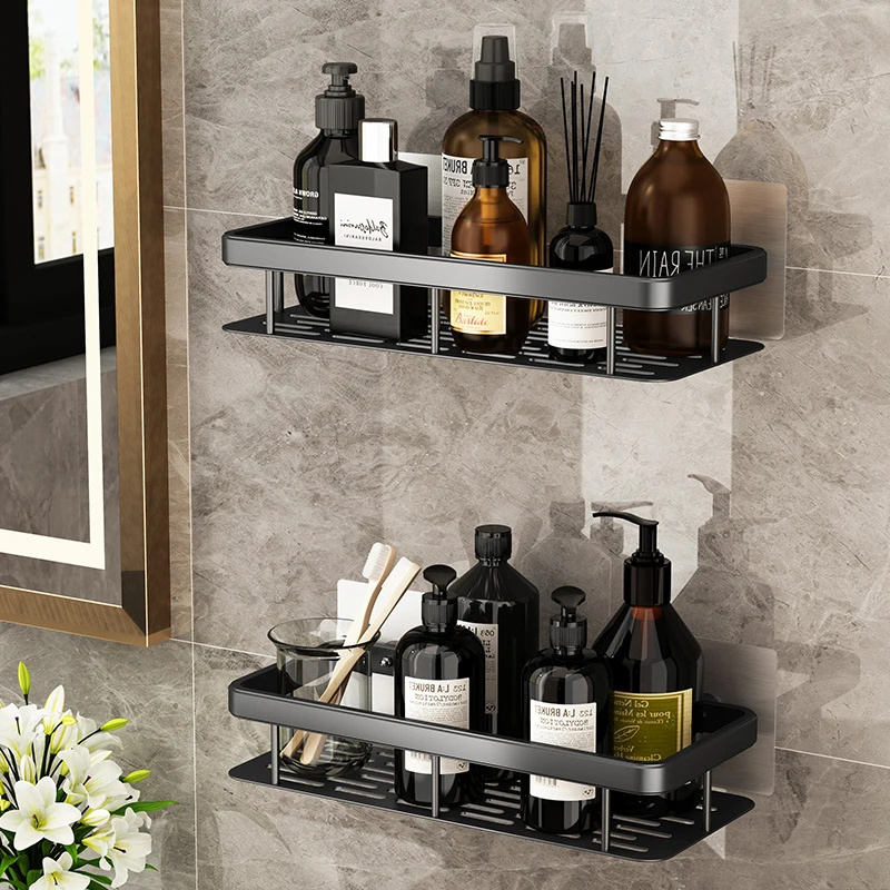 Bathroom Shelf Without Drilling Makeup Organizer Mental Corner Shelf Shampoo Storage Shelf Shower Wall Rack Bathroom Organizer
Bathroom Shelf Without Drilling Makeup Organizer Mental Corner Shelf Shampoo Storage Shelf Shower Wall Rack Bathroom Organizer