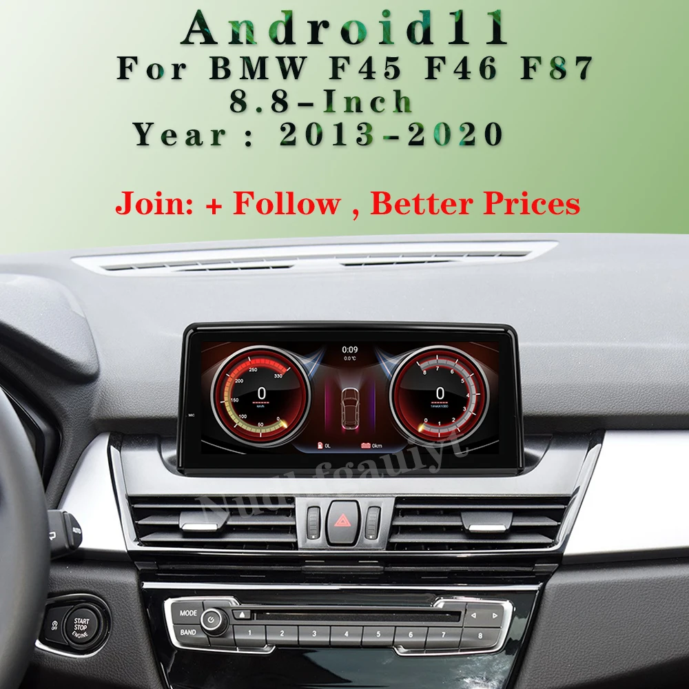 Android 11 Car Radio For BMW F45 F46 F87 NBT EVO 8.8-inch System Headunit WIFI GPS Navigation Multimedia Carplay & Android auto
Android 11 Car Radio For BMW F45 F46 F87 NBT EVO 8.8-inch System Headunit WIFI GPS Navigation Multimedia Carplay & Android auto