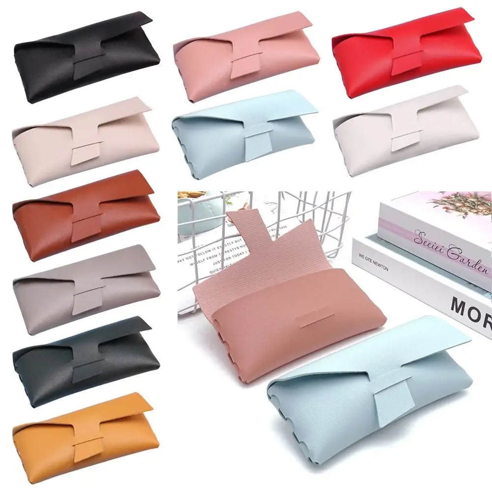 Soft Leather Glasses Bag Portable Solid Color Rectangular Glasses Protective Case Sunglasses Case Box Men
Soft Leather Glasses Bag Portable Solid Color Rectangular Glasses Protective Case Sunglasses Case Box Men