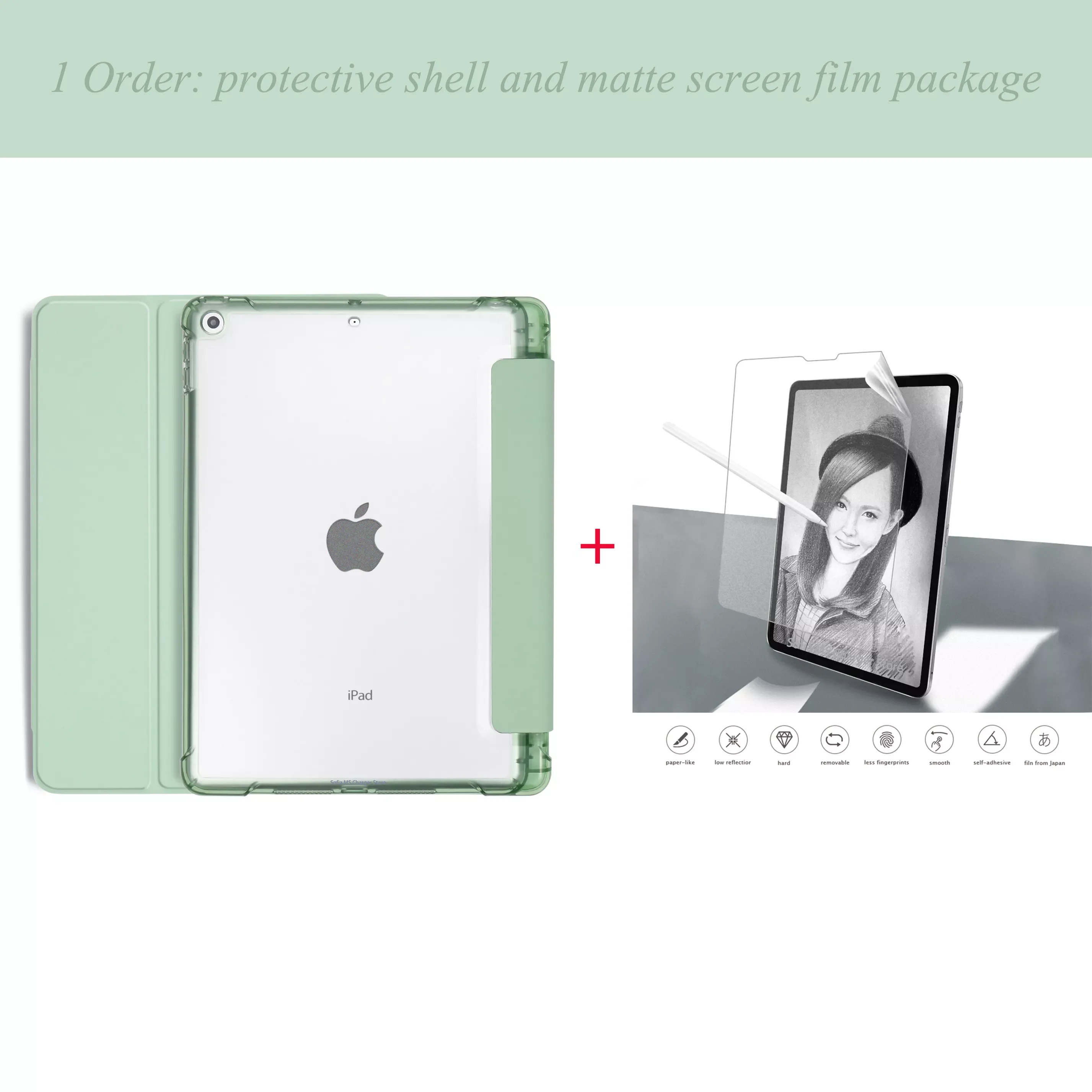 With Pen Slot Case For iPad M1 Pro Case 2021 Cover 2020 Air 4 10.9 Case for iPad 9.7 6th With Matte Paper Film Set case for
With Pen Slot Case For iPad M1 Pro Case 2021 Cover 2020 Air 4 10.9 Case for iPad 9.7 6th With Matte Paper Film Set case for