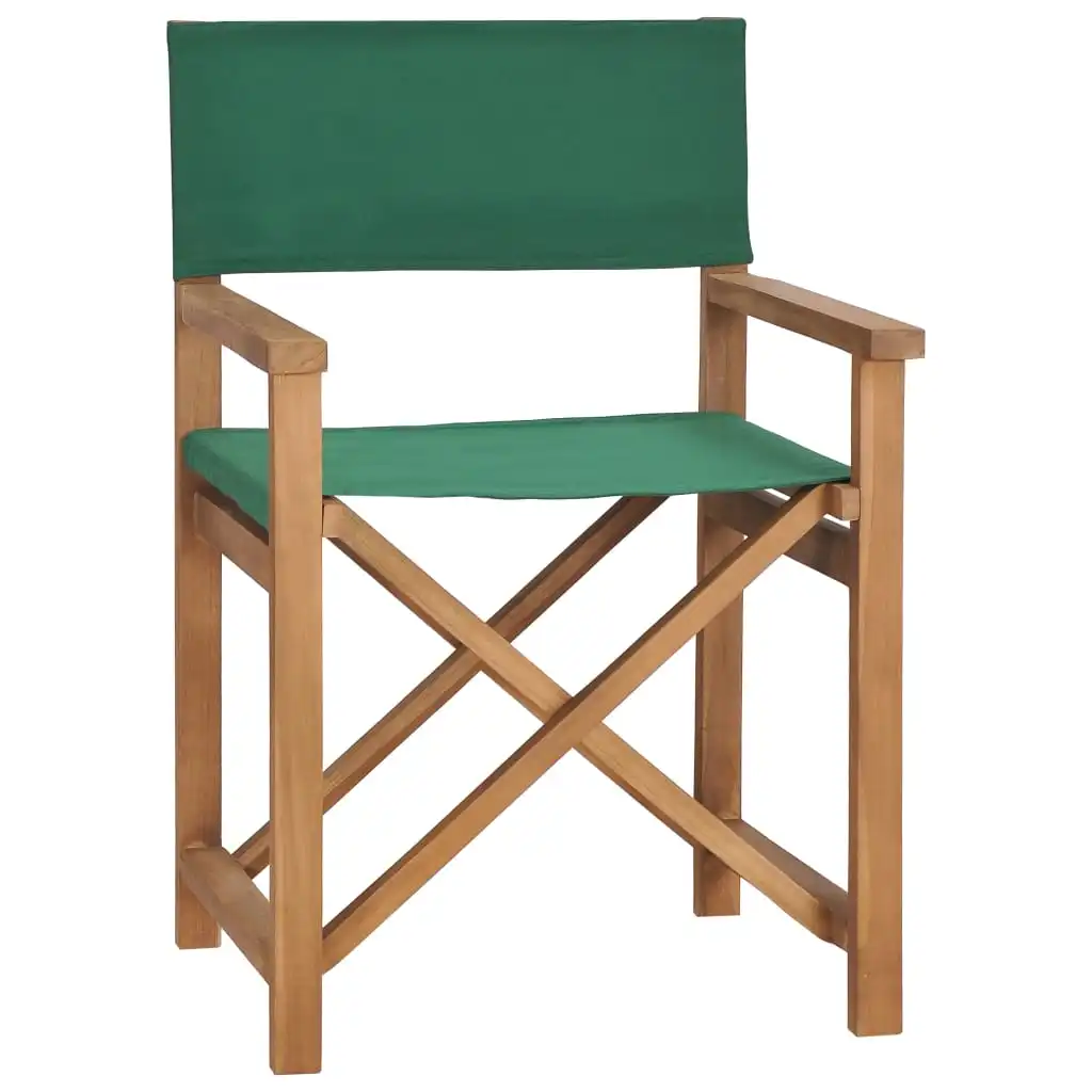 Patio Outdoor Director's Chair Deck Outside Porch Furniture Set Balcony Decor Solid Teak Wood Green
Patio Outdoor Director's Chair Deck Outside Porch Furniture Set Balcony Decor Solid Teak Wood Green