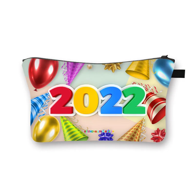 2022 Happy New Year Student Stationery Bag Adult Cosmetic Bag Waterproof Travel Storage Portable Handbag Clutch kawaii storage
2022 Happy New Year Student Stationery Bag Adult Cosmetic Bag Waterproof Travel Storage Portable Handbag Clutch kawaii storage
