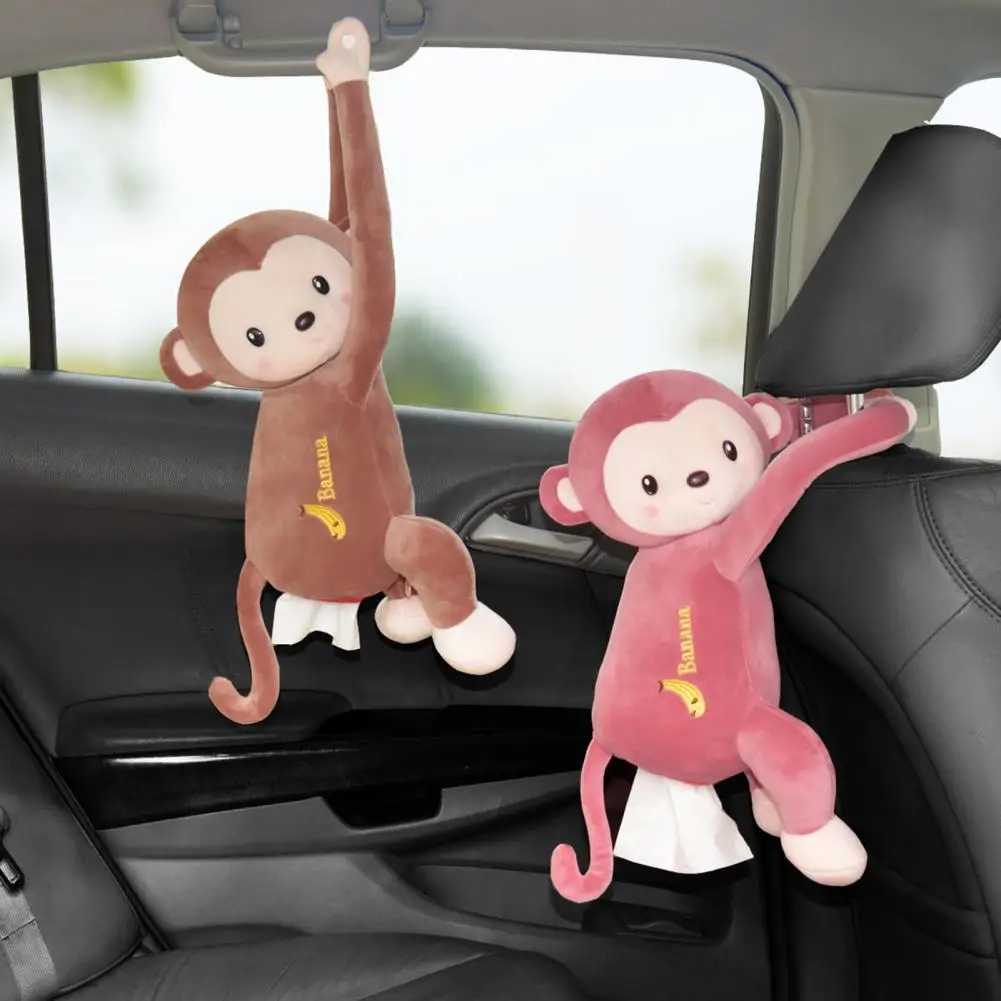 Hanging Type Tissue Box for Home Creative for Home Car Cute Plush Monkey Tissue Case Car Holder Car
Hanging Type Tissue Box for Home Creative for Home Car Cute Plush Monkey Tissue Case Car Holder Car