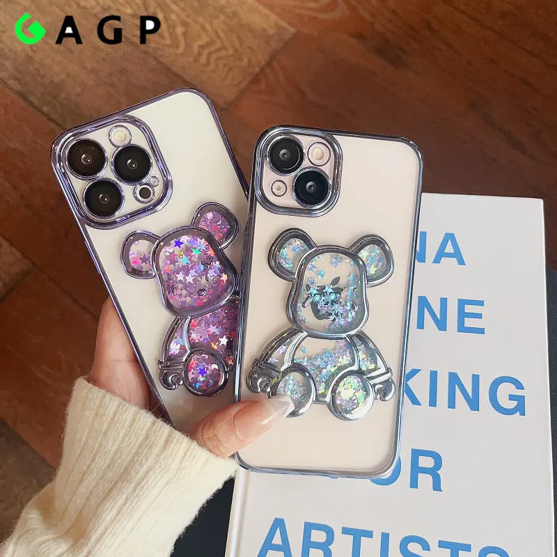 Glitter Quicksand Case for iPhone 12 13 14 Pro Max Cute Bear Luxury Clear for iPhone 11 12 14 Pro Xs Max 7 8 14 Plus XR Cover
Glitter Quicksand Case for iPhone 12 13 14 Pro Max Cute Bear Luxury Clear for iPhone 11 12 14 Pro Xs Max 7 8 14 Plus XR Cover