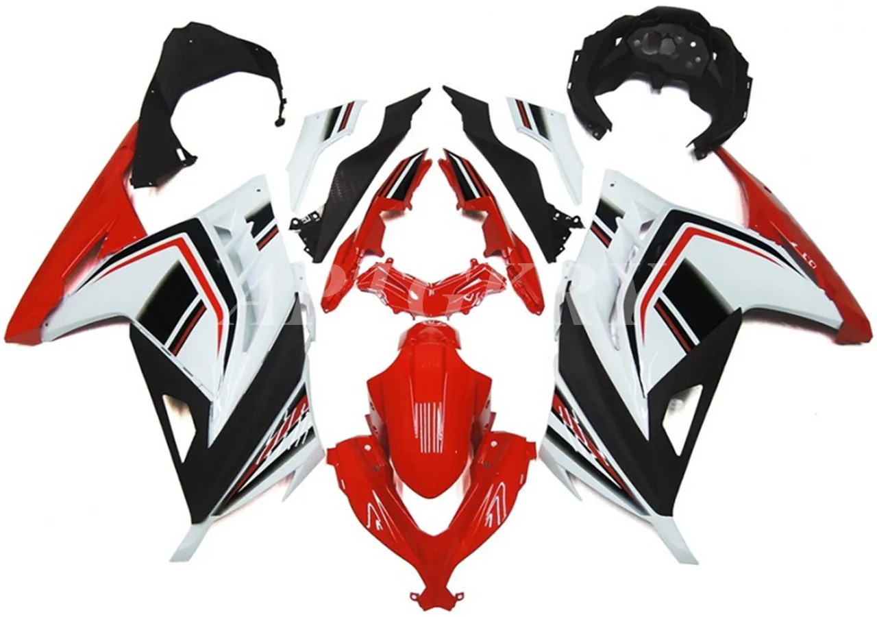 New ABS Plastic Shell Motorcycle Fairing kit Fit For Kawasaki Ninja 300 EX300 2013 2014 2015 2016 2017 Bodywork Set Red White
New ABS Plastic Shell Motorcycle Fairing kit Fit For Kawasaki Ninja 300 EX300 2013 2014 2015 2016 2017 Bodywork Set Red White
