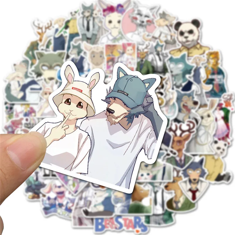 10/50Pcs Anime BEASTARS Stickers Suitcase Skateboard Laptop Luggage Phone Cartoon Cute Stickers Decal Kids Gift Toy
10/50Pcs Anime BEASTARS Stickers Suitcase Skateboard Laptop Luggage Phone Cartoon Cute Stickers Decal Kids Gift Toy
