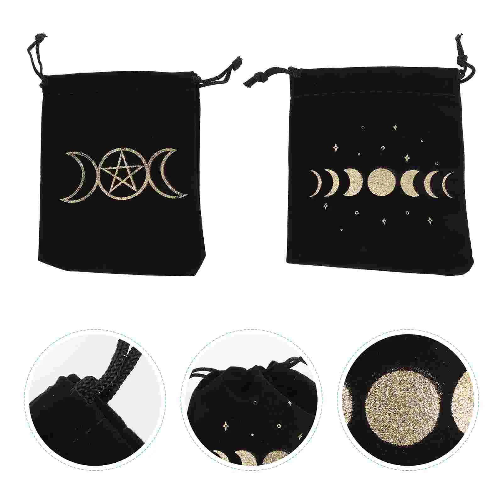 Tarot Bag Pouch Drawstring Oracle Storage Holder Small Jewelry Dice Bags Rune Case Crystal
Tarot Bag Pouch Drawstring Oracle Storage Holder Small Jewelry Dice Bags Rune Case Crystal