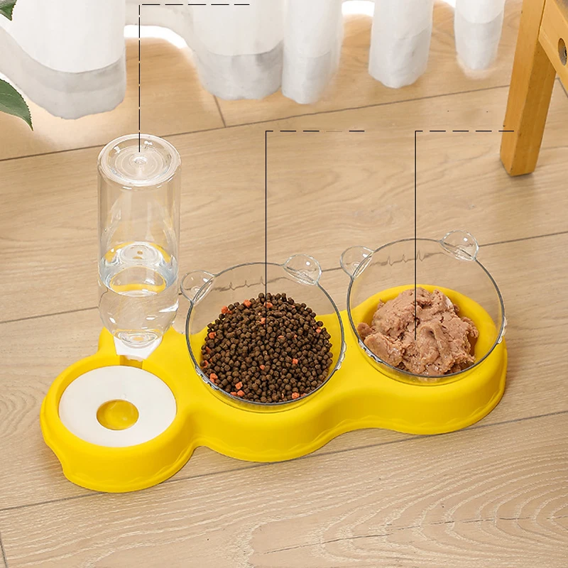 New Pet Bowls Dual-purpose Three-bowl Automatic Water Feeder with Moisture-proof Mouth Overturned Pet Dog Bowl Cat Bowl
New Pet Bowls Dual-purpose Three-bowl Automatic Water Feeder with Moisture-proof Mouth Overturned Pet Dog Bowl Cat Bowl