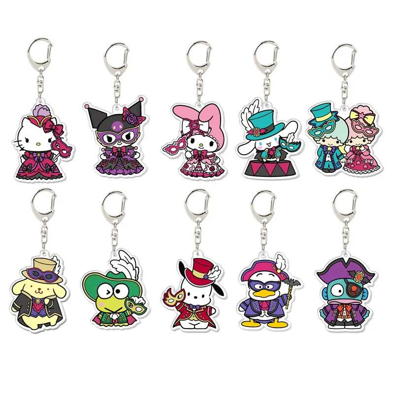 Hello Kitty Halloween Tap Dance Party Ornaments Melody Kuromi Keroppi Big Ear Dog Keychain
Hello Kitty Halloween Tap Dance Party Ornaments Melody Kuromi Keroppi Big Ear Dog Keychain