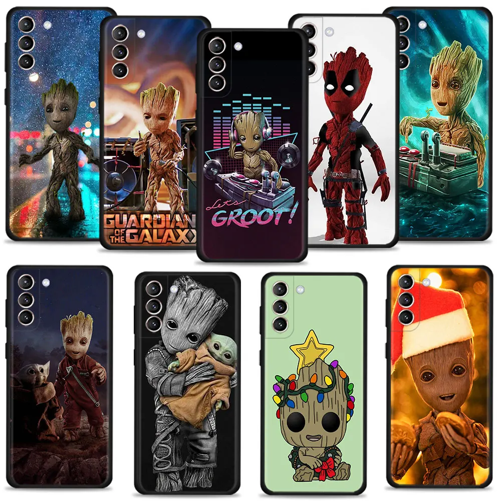 Phone Case For Samsung Galaxy S22 S21 S20 Plus S10 S8 S7 S9 S10e Ultra FE Silicone Capa Marvel Guardians Of The Galaxy Groot
Phone Case For Samsung Galaxy S22 S21 S20 Plus S10 S8 S7 S9 S10e Ultra FE Silicone Capa Marvel Guardians Of The Galaxy Groot