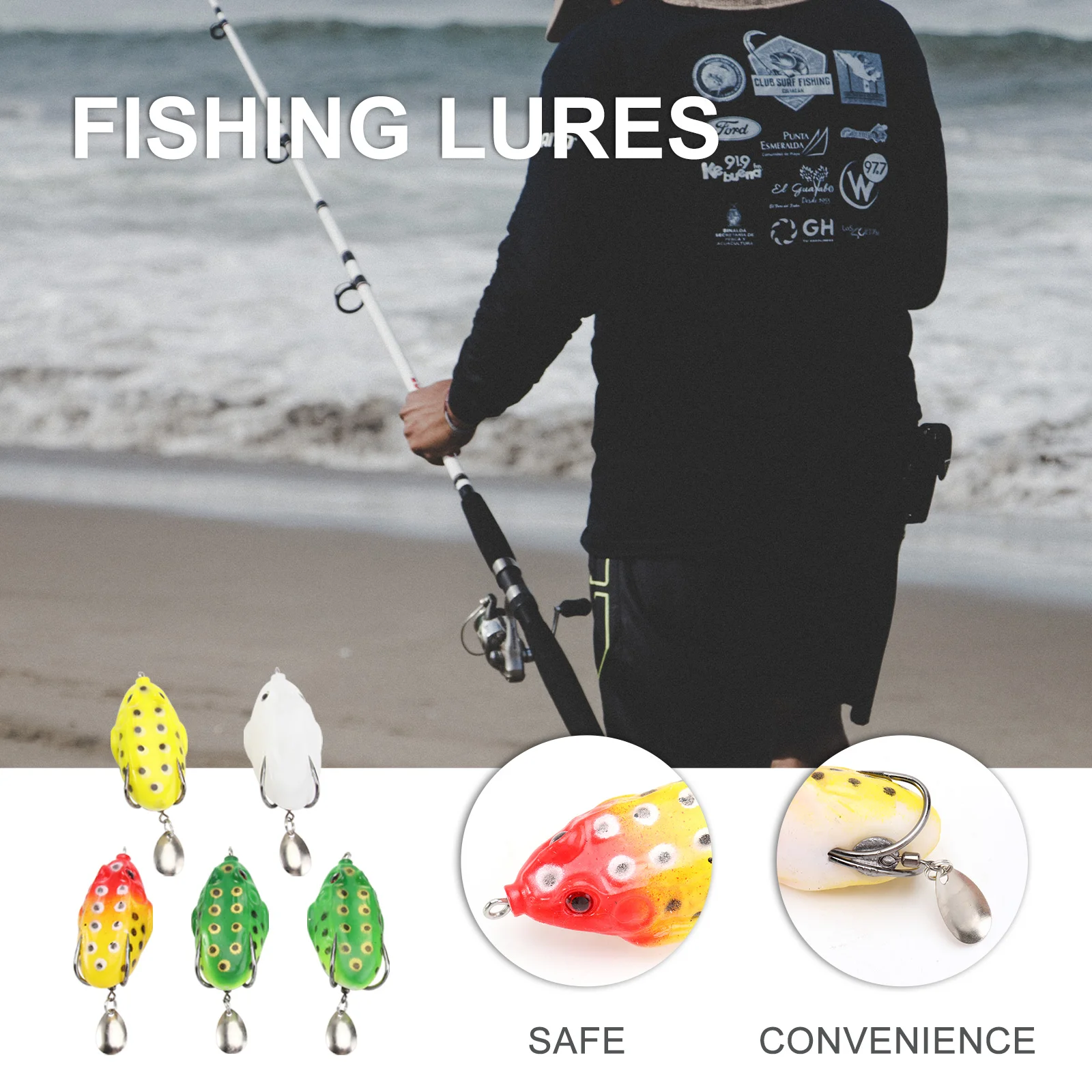 5Pcs Realistic Lifelike Topwater Simulate Lures for Snakehead Pike Musky Use
5Pcs Realistic Lifelike Topwater Simulate Lures for Snakehead Pike Musky Use