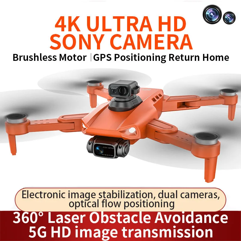 GPS Drone L900 PRO SE MAX Drones with Camera HD 4K Profesional Drone Brushless Motor 5G FPV Dron 1200m Distance RC Quadcopter
GPS Drone L900 PRO SE MAX Drones with Camera HD 4K Profesional Drone Brushless Motor 5G FPV Dron 1200m Distance RC Quadcopter