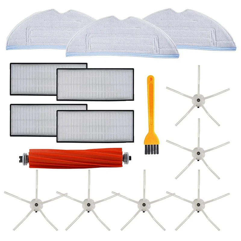 Replacement Filter & Side Brush & Mop Cloth For Xiaomi Roborock S7 T7 T7plus T7S T7splus Robot Vacuum Cleaner Parts
Replacement Filter & Side Brush & Mop Cloth For Xiaomi Roborock S7 T7 T7plus T7S T7splus Robot Vacuum Cleaner Parts