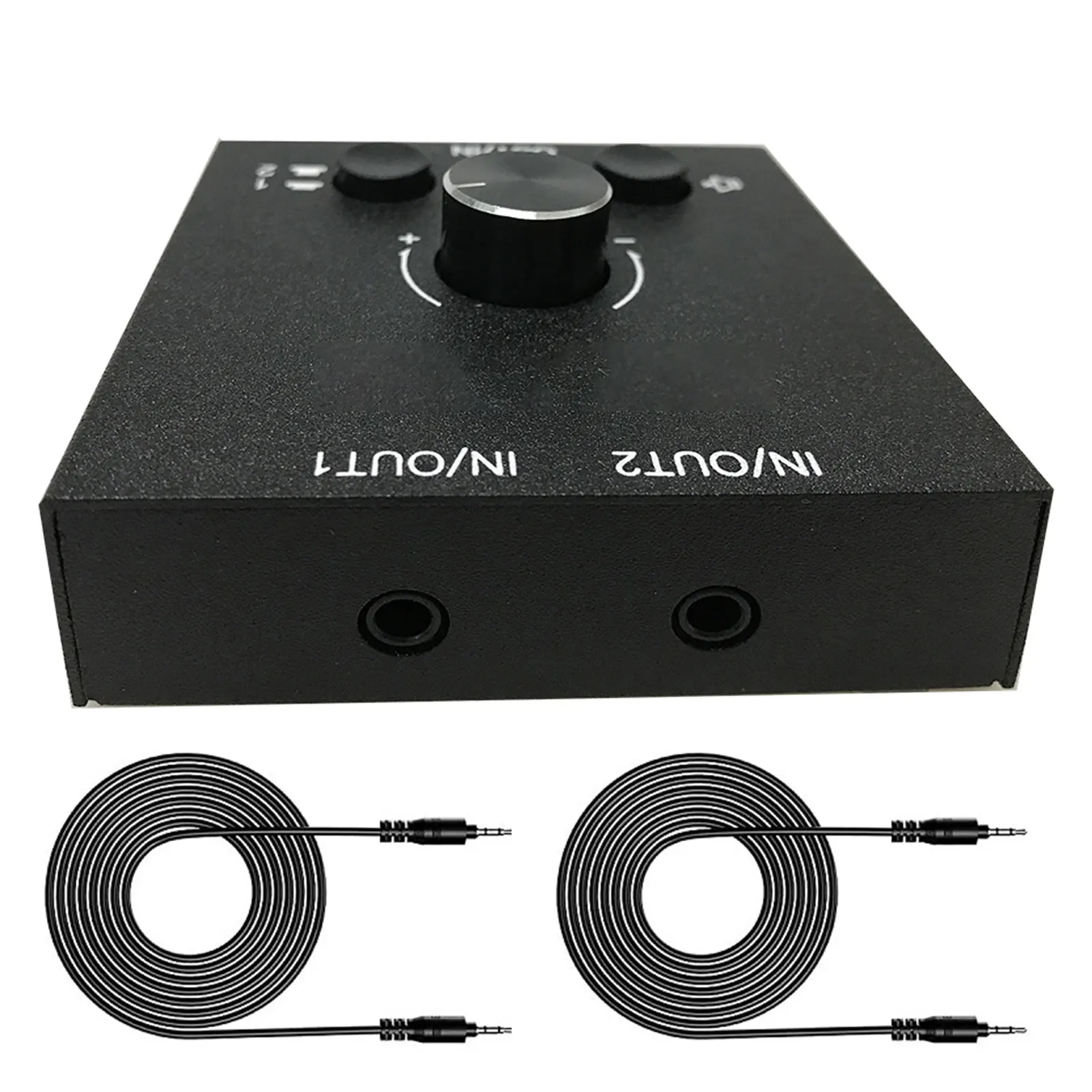 Стерео аудио переключатель 3,5 мм стерео аудио разделитель коробка с регулятором громкости 2 в 1 выход/1 в 2 выход стерео аудио переключатель к...
Стерео аудио переключатель 3,5 мм стерео аудио разделитель коробка с регулятором громкости 2 в 1 выход/1 в 2 выход стерео аудио переключатель к...