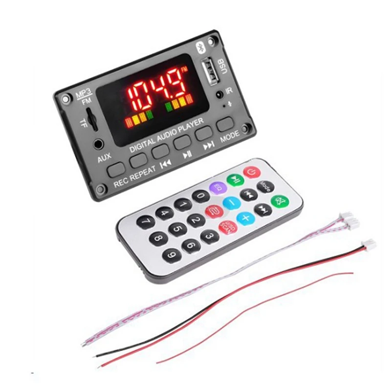Hot-DC 7V-26V усилитель мощности 2X40W MP3 Bluetooth декодер плата поддерживает запись вызовов, MP3 декодер плата
Hot-DC 7V-26V усилитель мощности 2X40W MP3 Bluetooth декодер плата поддерживает запись вызовов, MP3 декодер плата