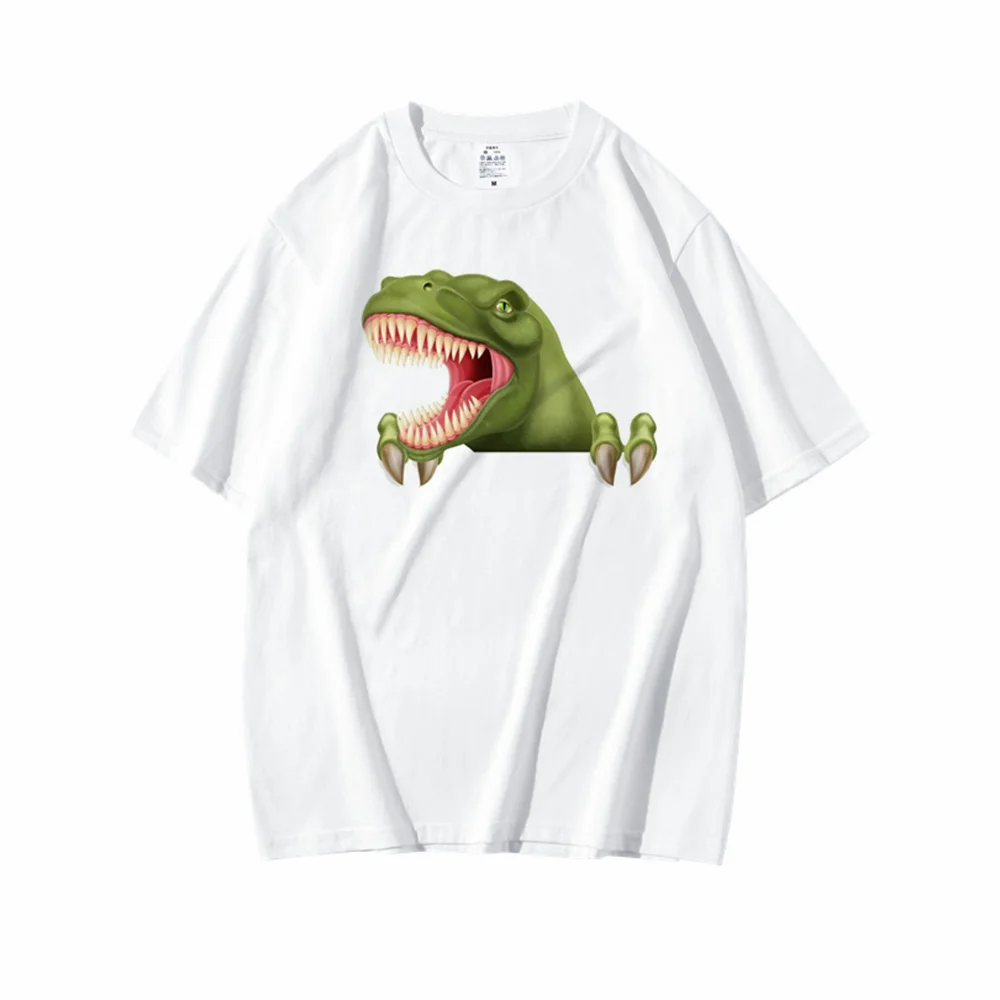 Funny Dinosaur Graphic Printed O-Neck Cotton Breathable Couple T-shirts Men Women Fitness Tshirt 2023 New Fashion T Shirt Summer
Funny Dinosaur Graphic Printed O-Neck Cotton Breathable Couple T-shirts Men Women Fitness Tshirt 2023 New Fashion T Shirt Summer