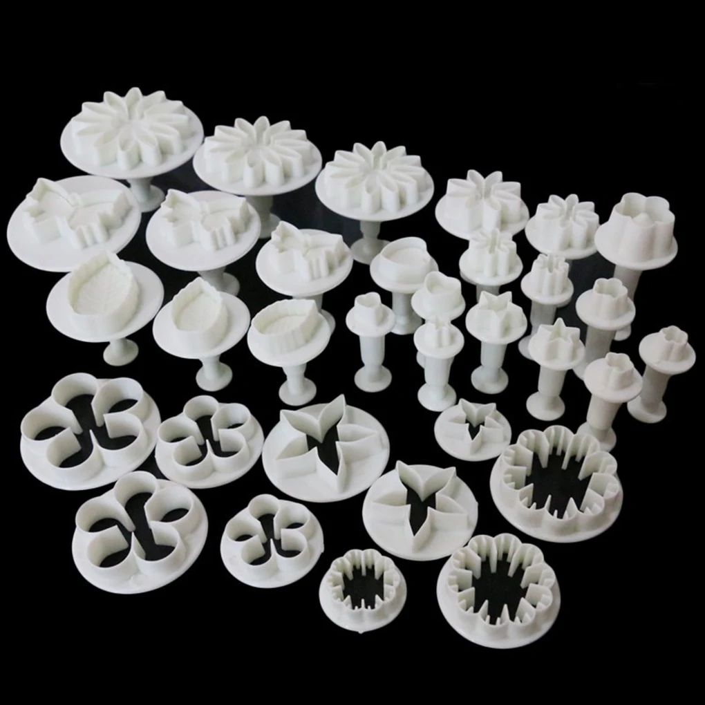 33pcs Food Grade ABS Cake Mould DIY Baking Decorating Tool Fondant Biscuit Molds Embossing Die
33pcs Food Grade ABS Cake Mould DIY Baking Decorating Tool Fondant Biscuit Molds Embossing Die
