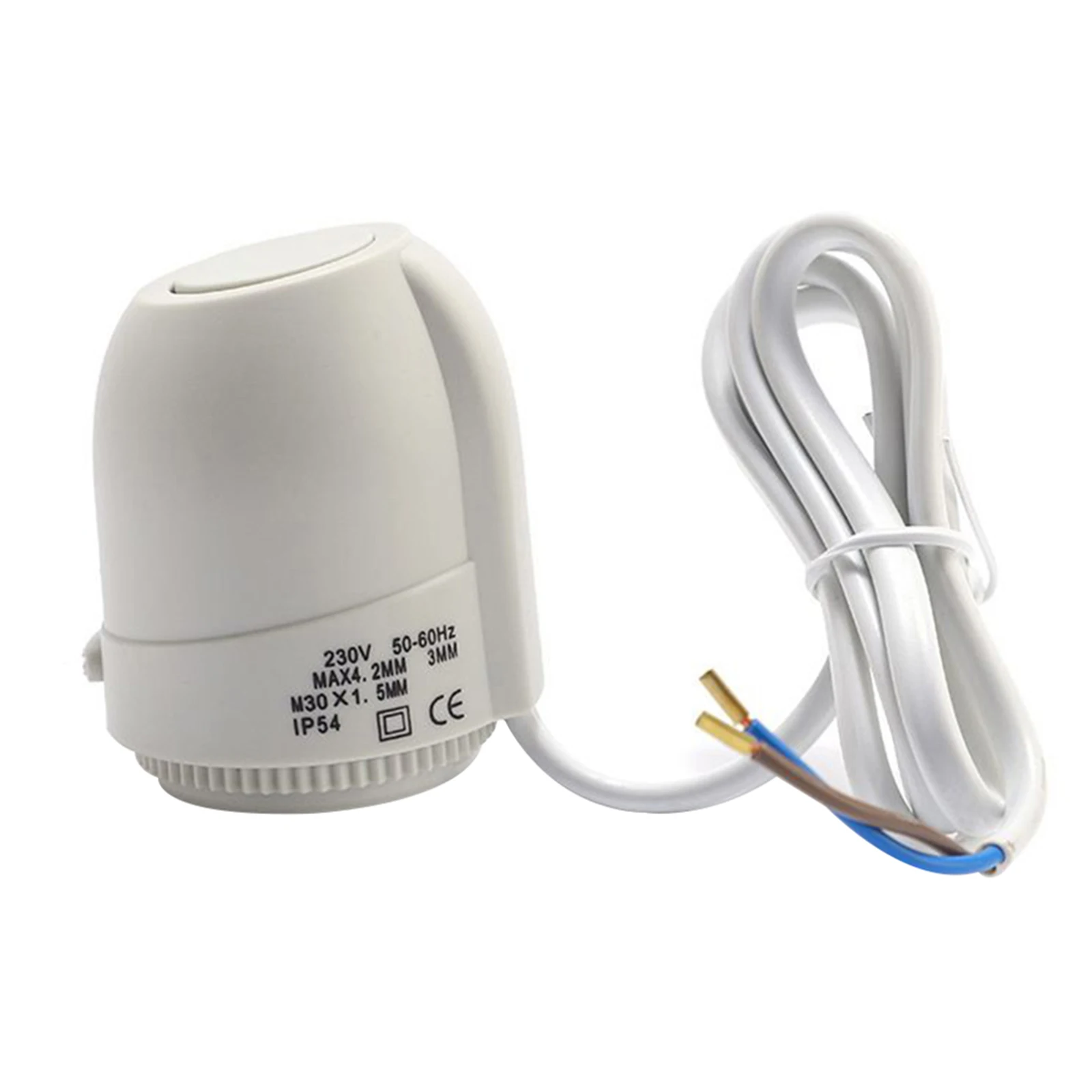 Water Floor Heating Electric Actuator Thermostatic Controller NormallyClosed 230V Anti-flammable PC Housing Anti-flammable
Water Floor Heating Electric Actuator Thermostatic Controller NormallyClosed 230V Anti-flammable PC Housing Anti-flammable