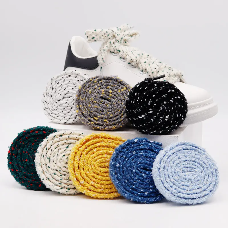 Weiou Lacet 15.5MM Wide Flat Type Fluffy Towel Lacet Heterochromatic Embellishment Canvas Tape Lacci Scarpe Bracelet Clothing
Weiou Lacet 15.5MM Wide Flat Type Fluffy Towel Lacet Heterochromatic Embellishment Canvas Tape Lacci Scarpe Bracelet Clothing
