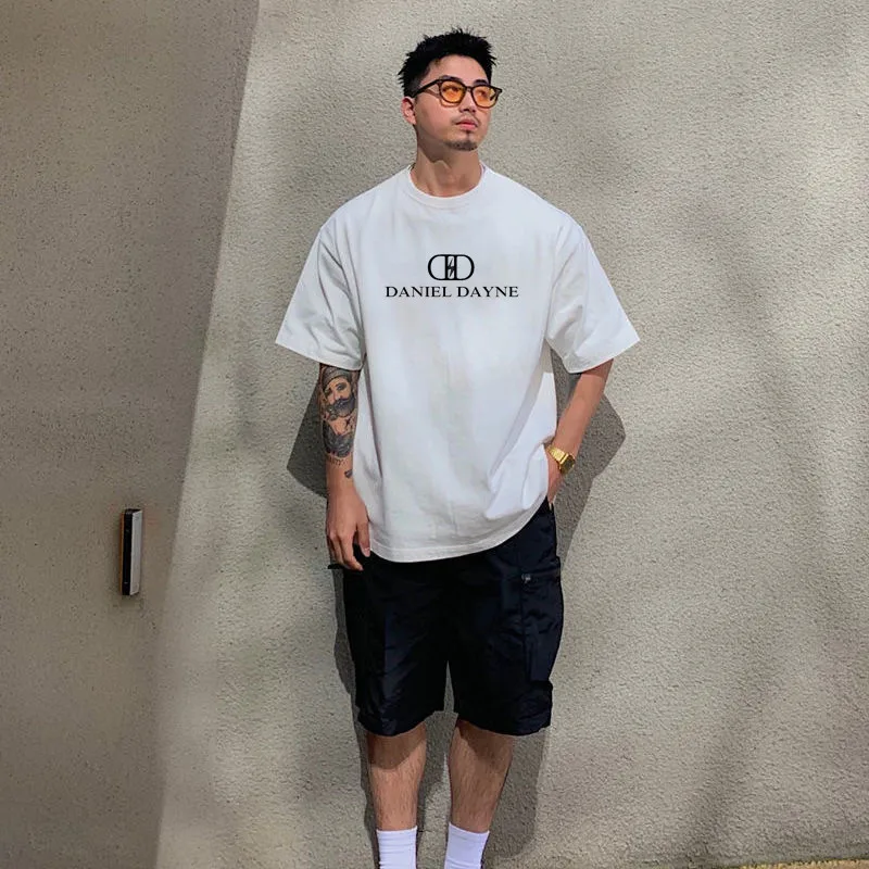 T-shirt Daniel Dane men's and women's plus size 100% cotton summer breathable hip-hop skateboard texture short sleeves
T-shirt Daniel Dane men's and women's plus size 100% cotton summer breathable hip-hop skateboard texture short sleeves