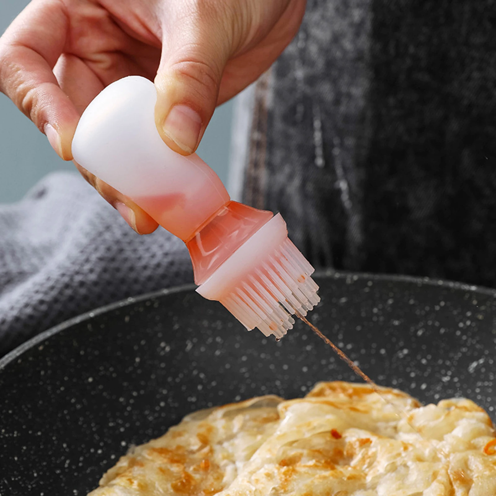 Portable Silicone Oil Brush with Bottle Barbecue Grill Oil Brushes Bbq Liquid Oil Pastry Kitchen Tool Camping Accessories Gadget
Portable Silicone Oil Brush with Bottle Barbecue Grill Oil Brushes Bbq Liquid Oil Pastry Kitchen Tool Camping Accessories Gadget
