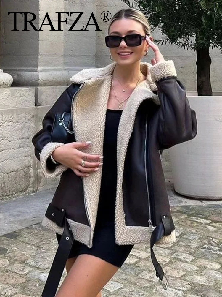 Женская винтажная куртка на молнии, с отложным воротником и длинными рукавами
Женская винтажная куртка на молнии, с отложным воротником и длинными рукавами