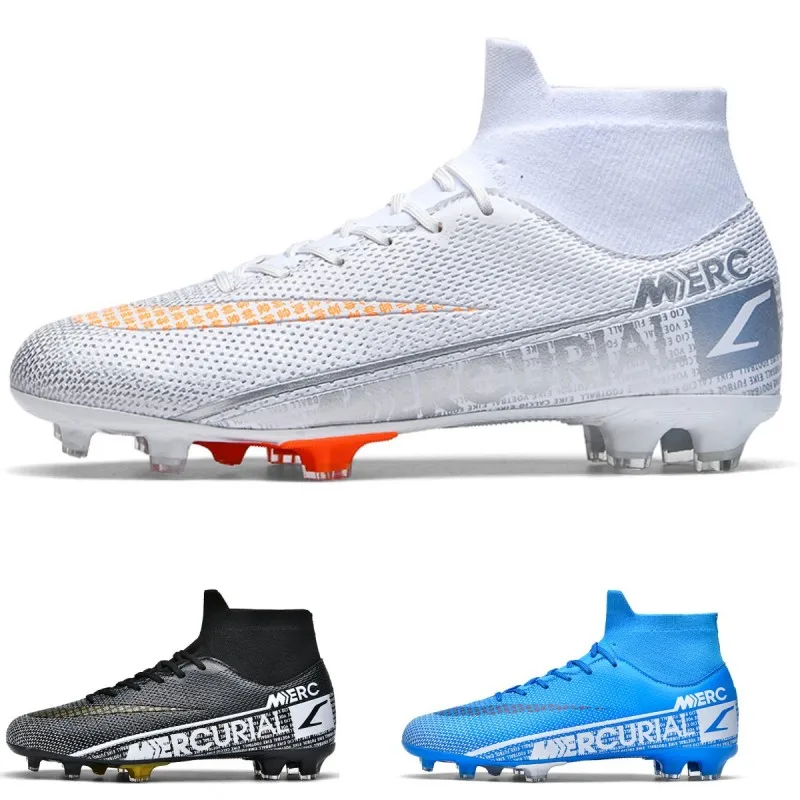 High Top Football Shoes TF/FG Anti Slip And Wear-Resistant Football Boots Lightweight And Breathable Game Training Shoes
High Top Football Shoes TF/FG Anti Slip And Wear-Resistant Football Boots Lightweight And Breathable Game Training Shoes