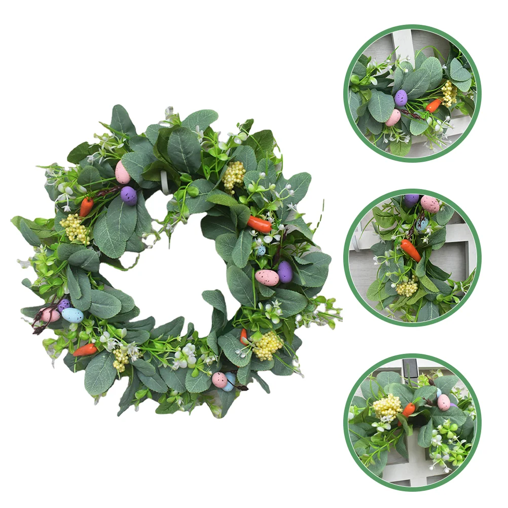 Wreath Easter Decor Artificial Decoration Hanging Door Ornament Party Garland Front Egg
Wreath Easter Decor Artificial Decoration Hanging Door Ornament Party Garland Front Egg