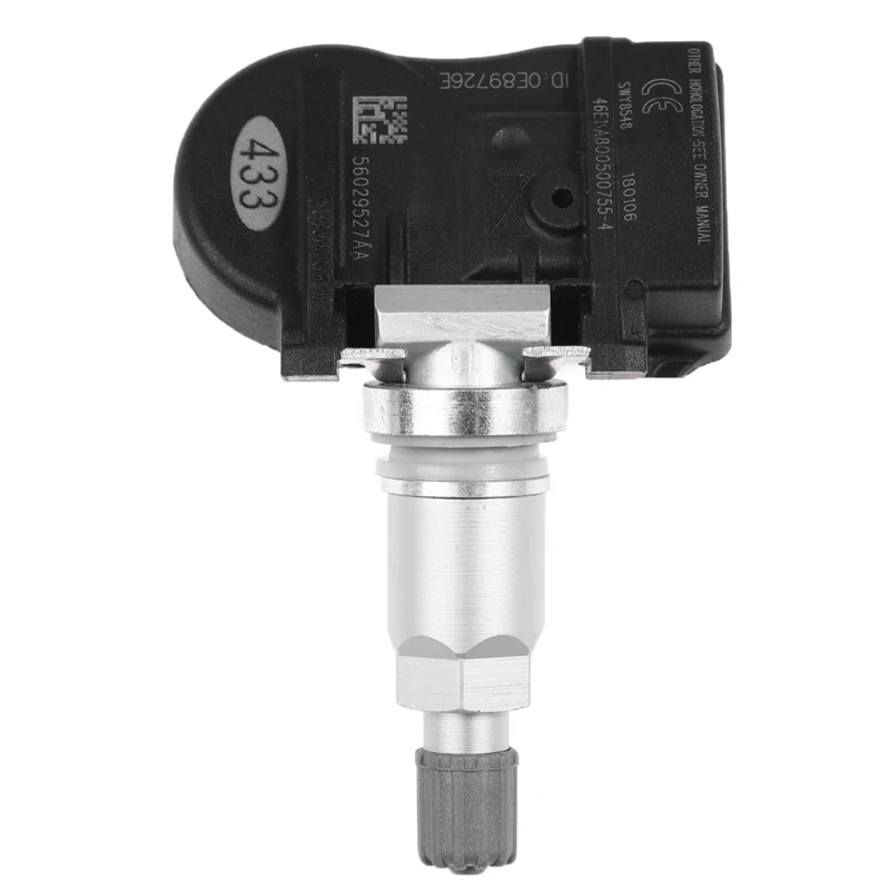 56029527AA Автомобильный датчик давления в шинах TPMS 433 МГц для Chrysler 300 Dodge Charger 2008 года Jeep Grand Cherokee
56029527AA Автомобильный датчик давления в шинах TPMS 433 МГц для Chrysler 300 Dodge Charger 2008 года Jeep Grand Cherokee