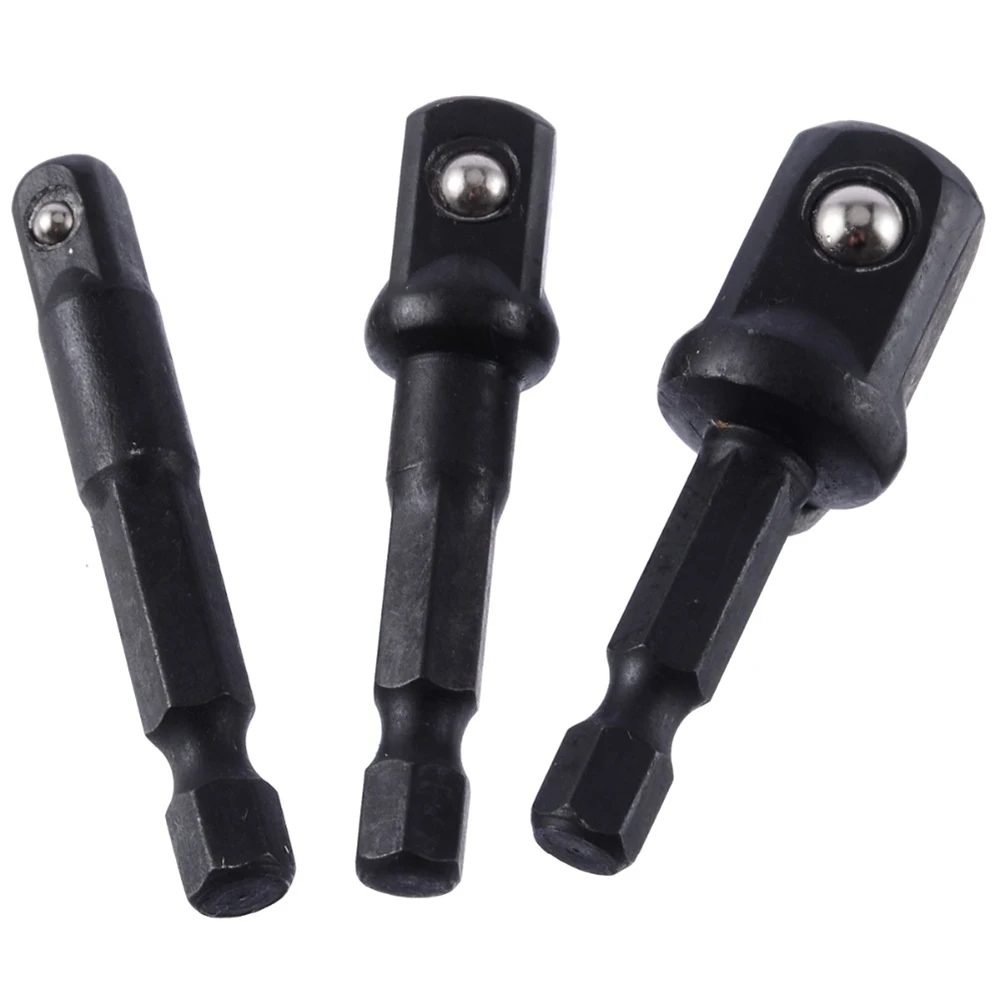 3pc Socket Adapter 1/4 3/8 1/2Inch Nut Driver Sockets Chrome Vanadium Steel Hex Shank Extension Drive Socket Wrenches
3pc Socket Adapter 1/4 3/8 1/2Inch Nut Driver Sockets Chrome Vanadium Steel Hex Shank Extension Drive Socket Wrenches