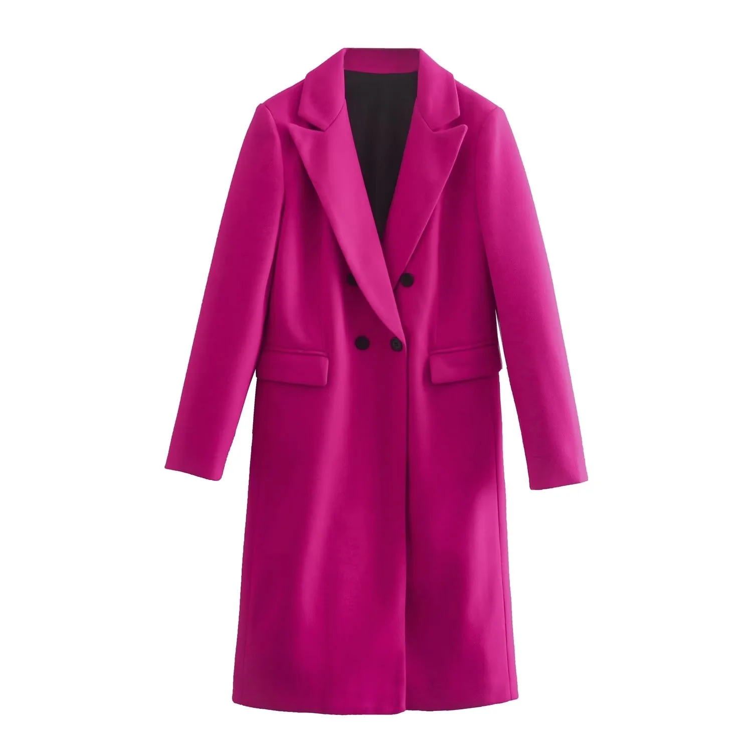 Rose red Blend Coats Women's Fall Winter Long Coats 2023 New Woman Warm Woolen Coat Jackets Female Clothing
Rose red Blend Coats Women's Fall Winter Long Coats 2023 New Woman Warm Woolen Coat Jackets Female Clothing