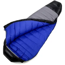 Mummy Duck Down Sleeping Bag climbing mountain sleep warm Cold easy carry portable sack Adult outdoor camping hiking backpack