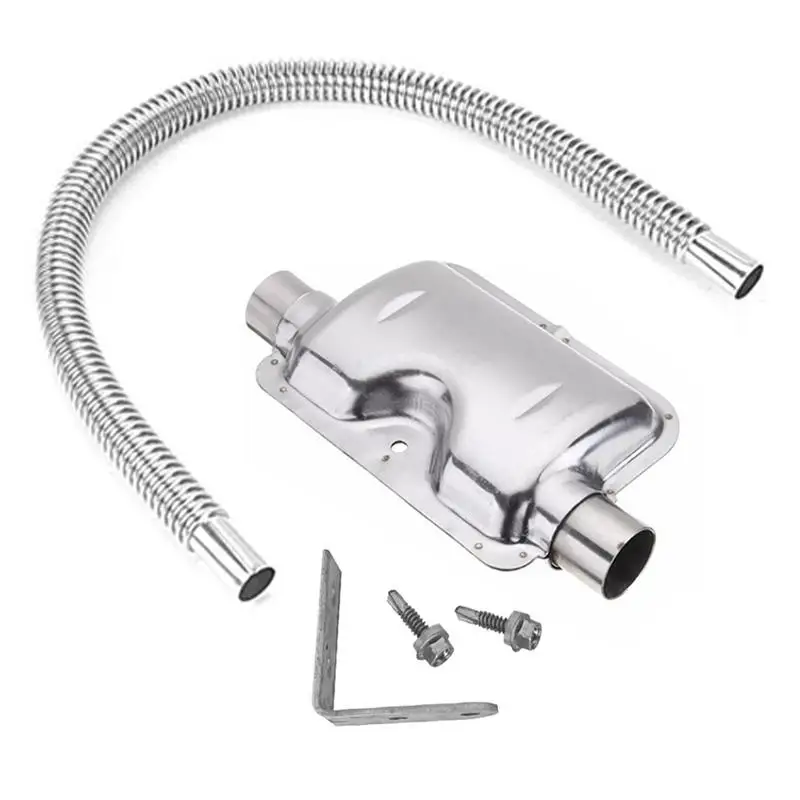 Air Diesel Heater Accessories Exhaust Muffler Silencer Portable Stainless Steel Parking Pipe Heater For Eberspacher
Air Diesel Heater Accessories Exhaust Muffler Silencer Portable Stainless Steel Parking Pipe Heater For Eberspacher