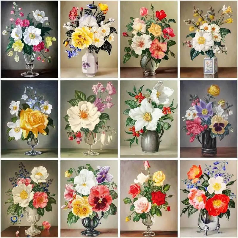 GATYZTORY Full Drill Diamonds Painting Mosaic Flowers In Vase 5d Round Square Diamond Embroidery Painting For Adults Children Gi
GATYZTORY Full Drill Diamonds Painting Mosaic Flowers In Vase 5d Round Square Diamond Embroidery Painting For Adults Children Gi