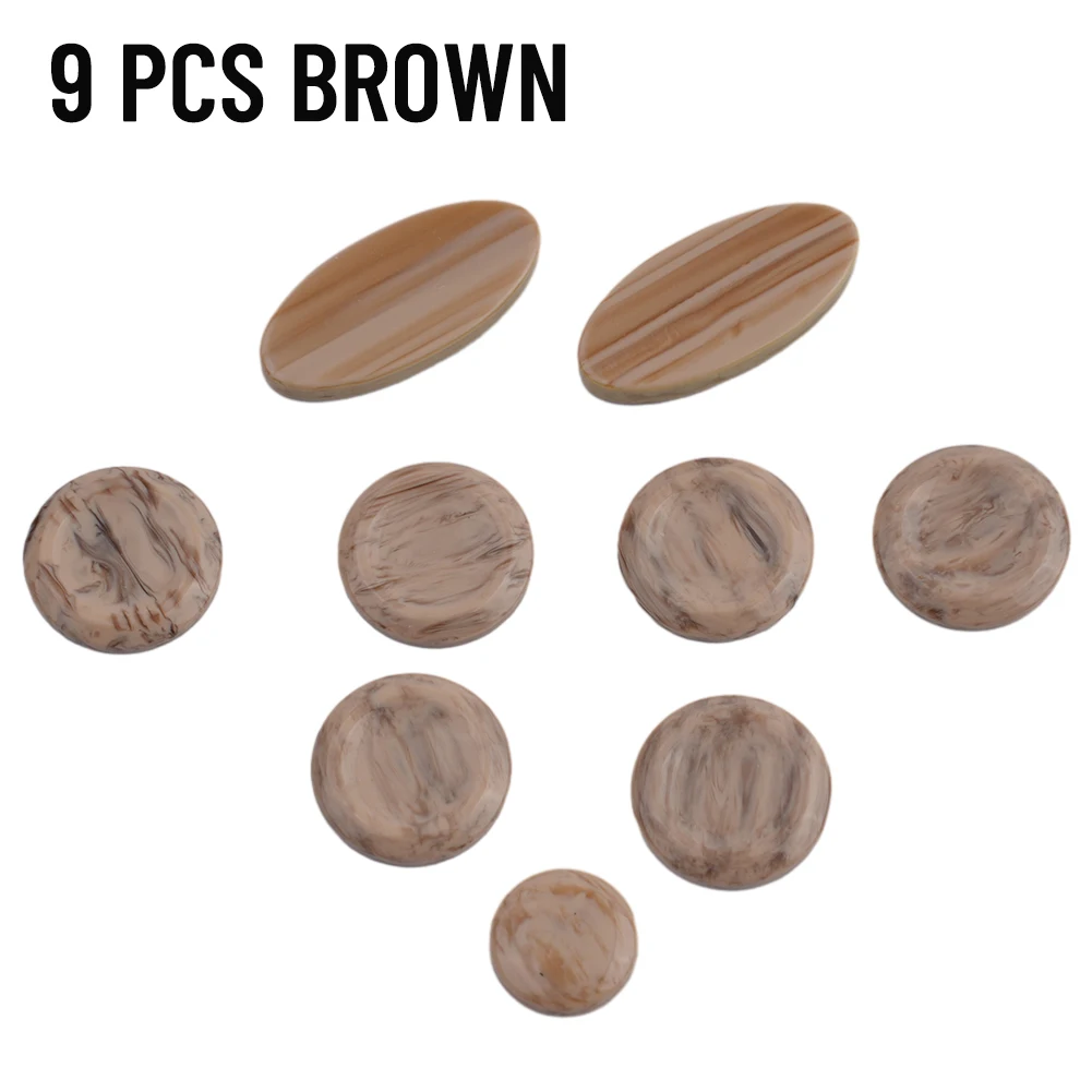 9Pcs/set Saxophone Key Buttons Inlays For Alto Tenor Saxophones Replacement Parts Woodwind Accessories Buttons Inlays Tools
9Pcs/set Saxophone Key Buttons Inlays For Alto Tenor Saxophones Replacement Parts Woodwind Accessories Buttons Inlays Tools