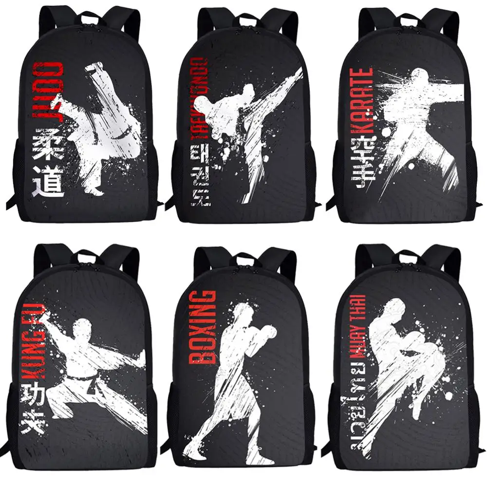 Cool Martial Arts JUDO Printing School Bags For Boys Girls 3D Karate/Taekwondo Kids School Supplies Student Bookbag
Cool Martial Arts JUDO Printing School Bags For Boys Girls 3D Karate/Taekwondo Kids School Supplies Student Bookbag