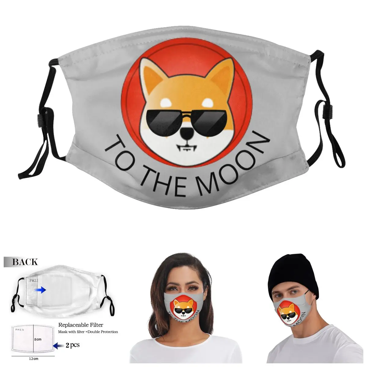 SHIB Coin Shiba Inu Crypto To The Moon Crypto Money Adult Dust Mask Nerd Domino Activated Carbon Filter Mask
SHIB Coin Shiba Inu Crypto To The Moon Crypto Money Adult Dust Mask Nerd Domino Activated Carbon Filter Mask