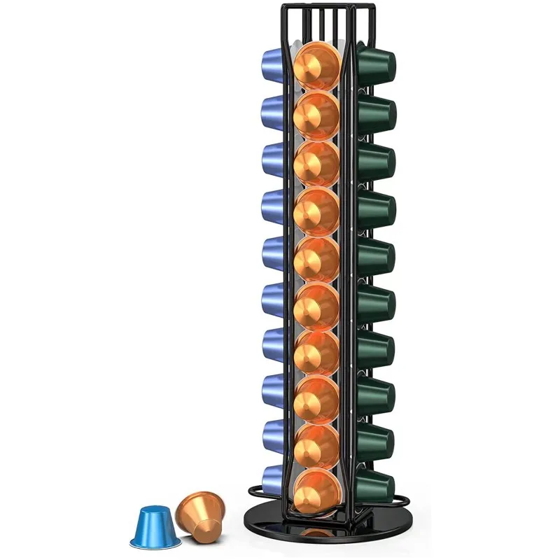 Plating High Display Metal Rotatable Pod Coffee Rack Black/silvery Quality Racks Holders Holder For Capsules Nespresso Stand
Plating High Display Metal Rotatable Pod Coffee Rack Black/silvery Quality Racks Holders Holder For Capsules Nespresso Stand