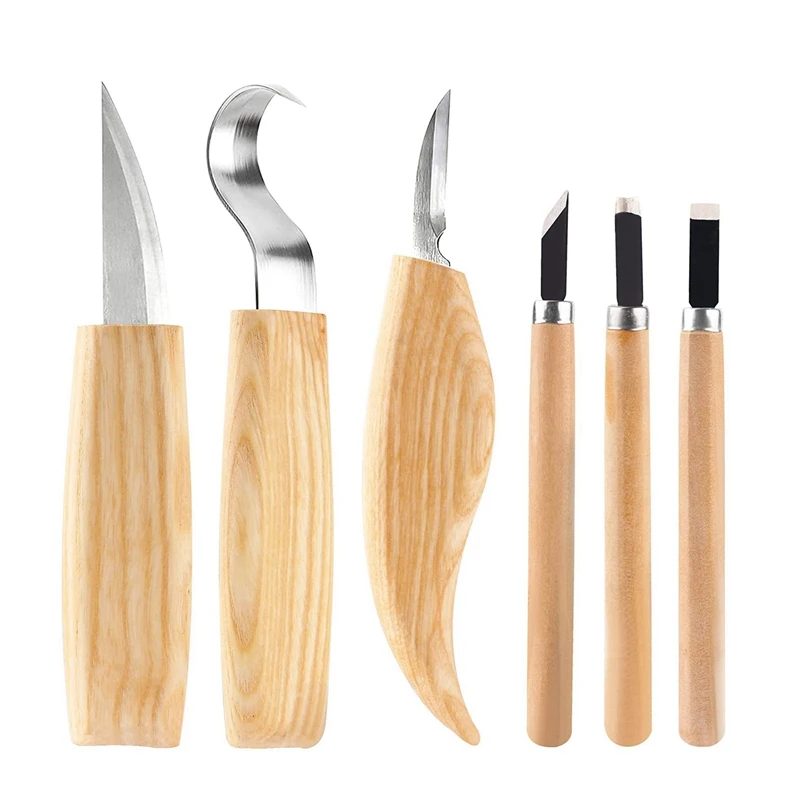 New 18PCS Wood Whittling Kit, Stainless Steel Tools Set For Beginner Carving For Adults And Kids Beginners Wood Carving Kit
New 18PCS Wood Whittling Kit, Stainless Steel Tools Set For Beginner Carving For Adults And Kids Beginners Wood Carving Kit