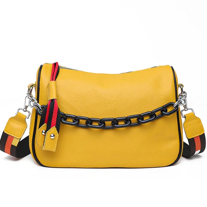 High Quality Natural Leather Women Handbags Luxury Cowhide Women Shoulder bags Casual Chain Totes Designer Female Messenger Bag
High Quality Natural Leather Women Handbags Luxury Cowhide Women Shoulder bags Casual Chain Totes Designer Female Messenger Bag