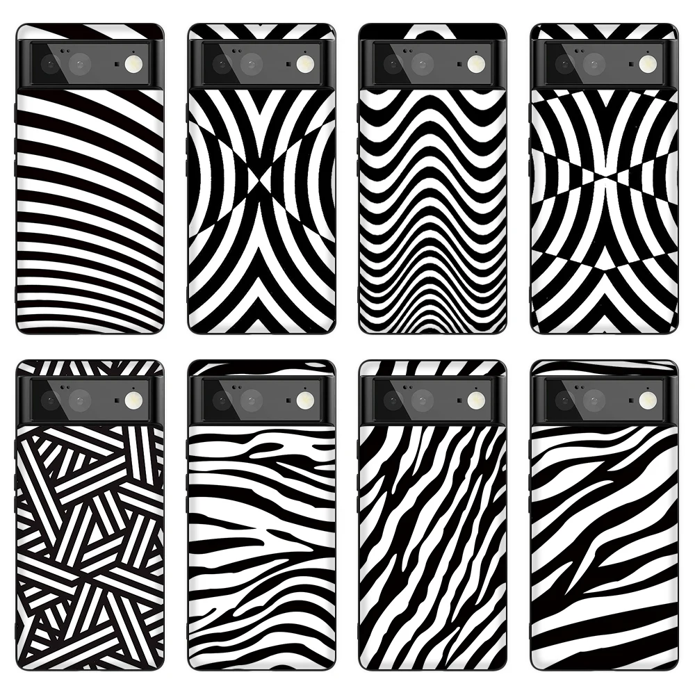 Black White Striped Grid Coque for Google Pixel 5 5a 4 4a 3 3a XL Soft Silicone Phone Case For Pixel 6 Pro 4XL 3XL 3aXL Cover
Black White Striped Grid Coque for Google Pixel 5 5a 4 4a 3 3a XL Soft Silicone Phone Case For Pixel 6 Pro 4XL 3XL 3aXL Cover