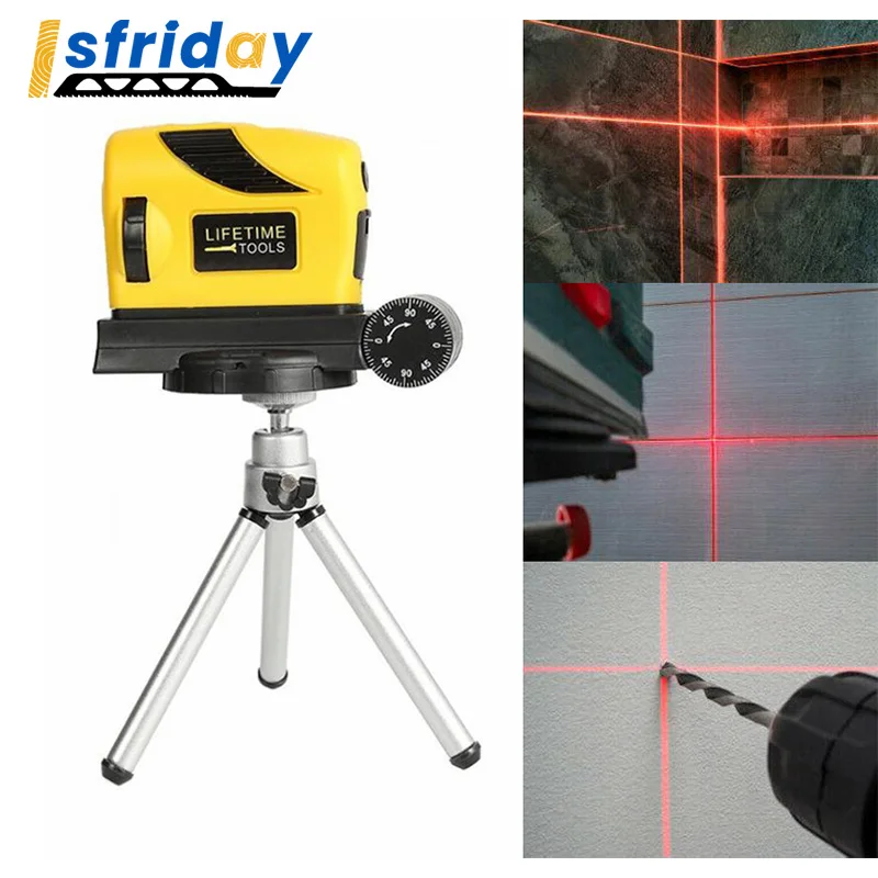 360 Degree Laser Level Self-Levelling 2 Line 1 Point Horizontal & Vertical Red Measure DIY Measuring Tool
360 Degree Laser Level Self-Levelling 2 Line 1 Point Horizontal & Vertical Red Measure DIY Measuring Tool