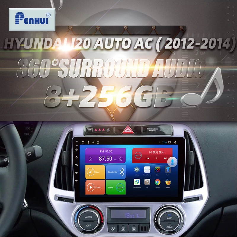Автомагнитола для Hyundai i20, мультимедийный видеоплеер с GPS-навигацией, Android 2012, 2 din
Автомагнитола для Hyundai i20, мультимедийный видеоплеер с GPS-навигацией, Android 2012, 2 din