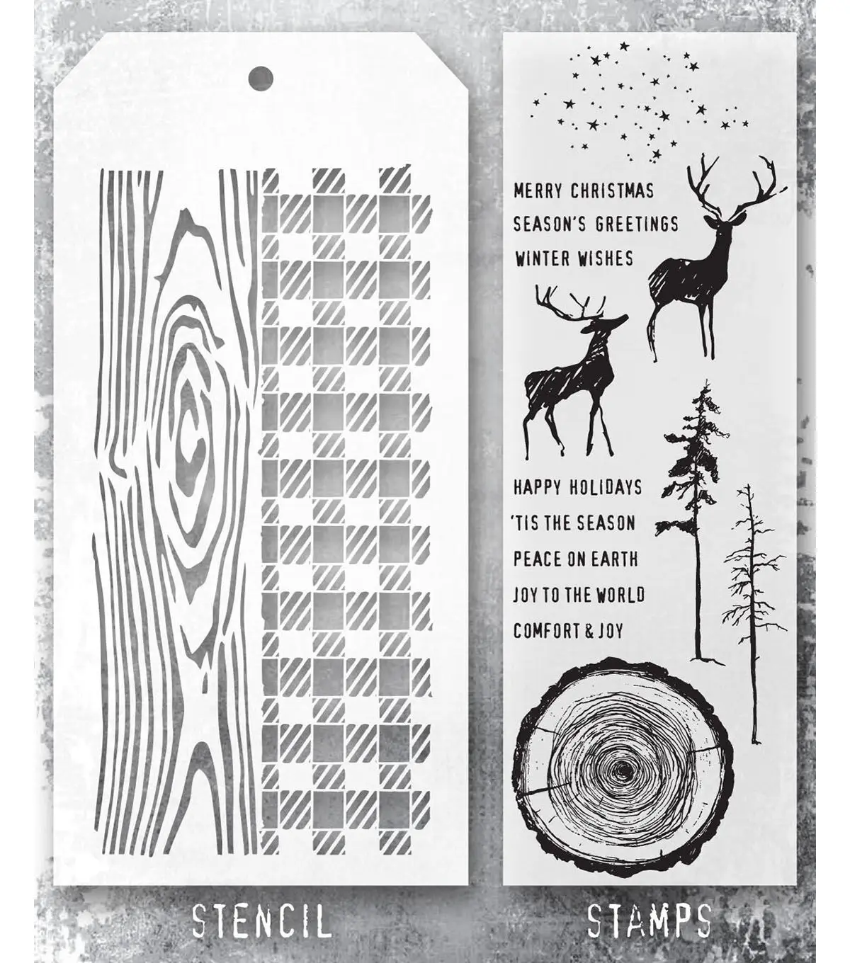 Christmas Great Outdoors Stamp Woodgrain Gingham Stencil Scrapbook Diary Secoration Embossing Template Diy Greeting Card Blade
Christmas Great Outdoors Stamp Woodgrain Gingham Stencil Scrapbook Diary Secoration Embossing Template Diy Greeting Card Blade